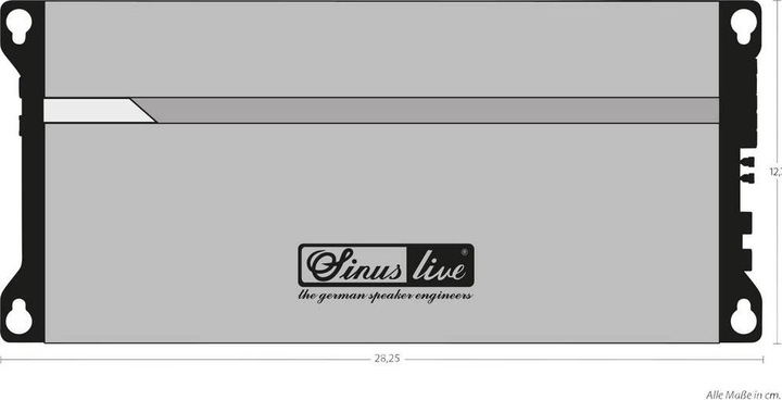 Produktbild Sinuslive 5Kanal Endstufe (5- Kanal-Verstärker)