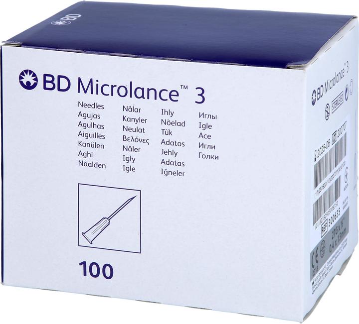 BD Microlance 3 special cannula 27G 1/2 0.4x13mm, 100 pcs KAN