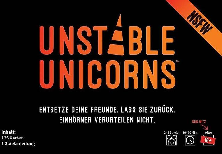 Actual product image Unstable Games Unstable Unicorns (German)