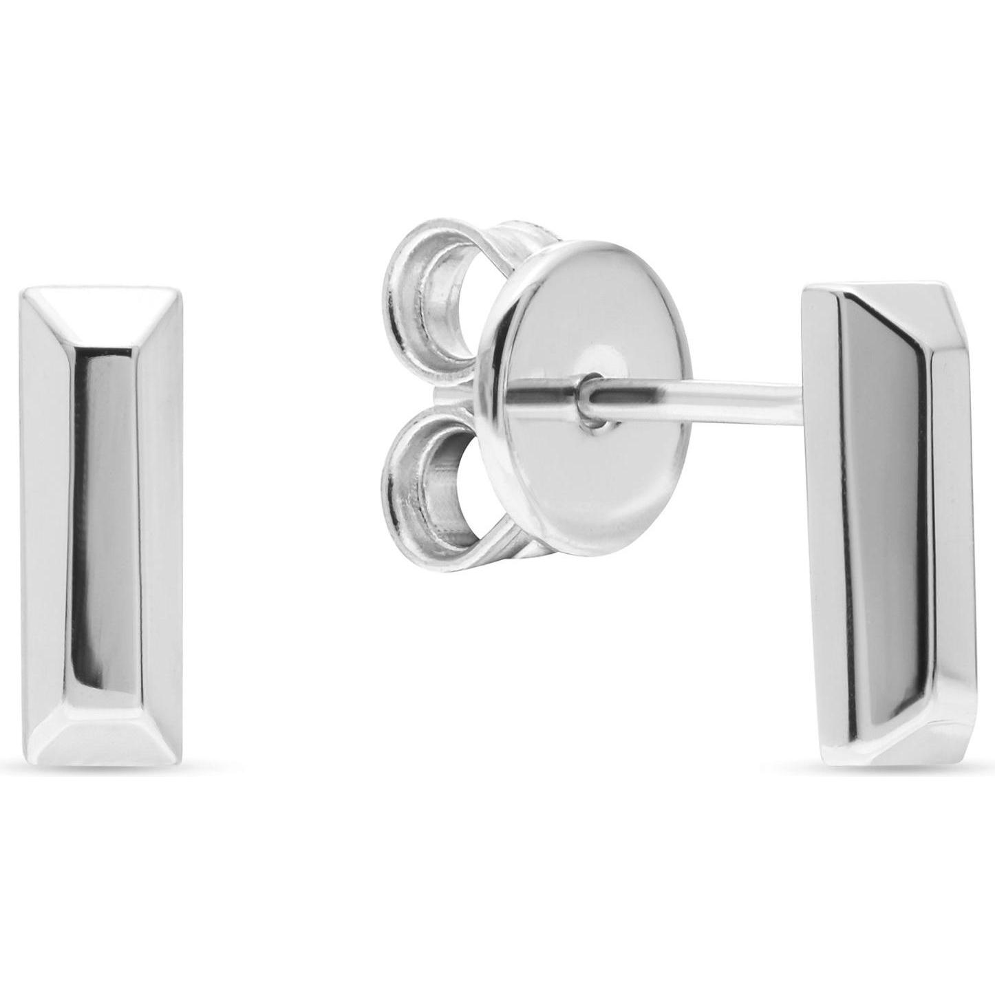 Jette, Ohrringe, Ohrstecker TURN, (925er Silber, Recycelt)