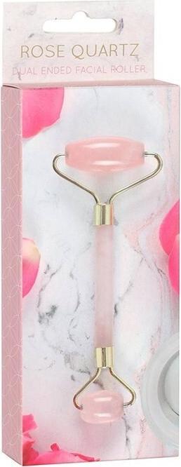 Actual product image Green Tree Rose Quartz Dual Ended Face Roller