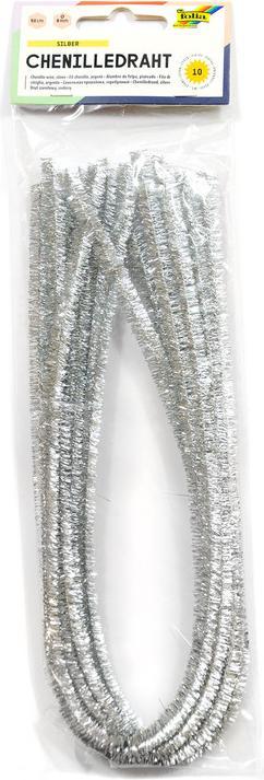 Produktbild Folia Chenilledraht silber (0.50 m)