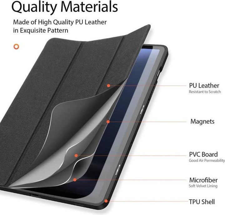 Produktbild Dux Ducis Domo Series (Galaxy Tab S9 FE, Samsung Galaxy Tab S10 FE)