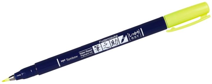Produktbild Tombow Kalligraphie-stift (Neongelb, 1 x)