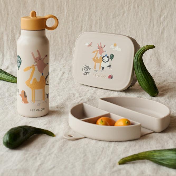 Actual product image Liewood Kinder Lunchbox Arthur Around the Worl Sandy