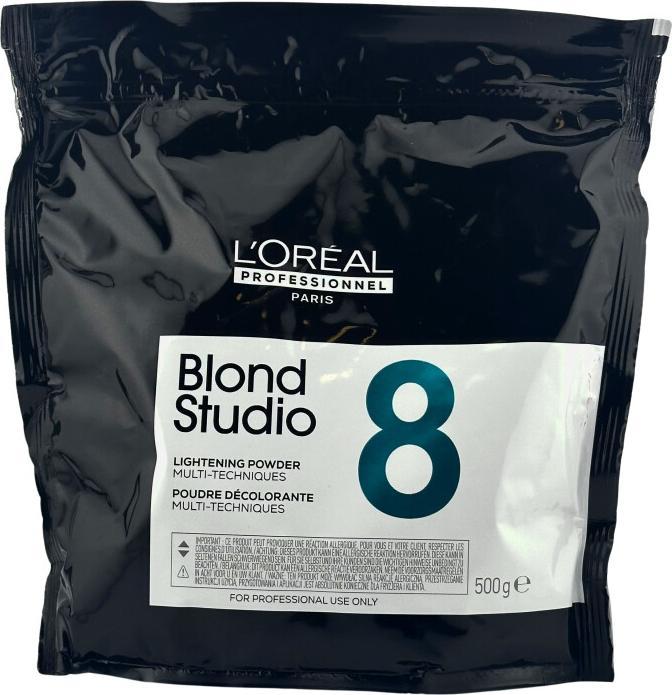 Actual product image L'Oréal Professionnel Blond Studio Multi Tech Pulver 8 500g (Blond)