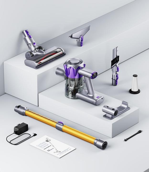 Produktbild Euary Kabelloser Akkustaubsauger A44