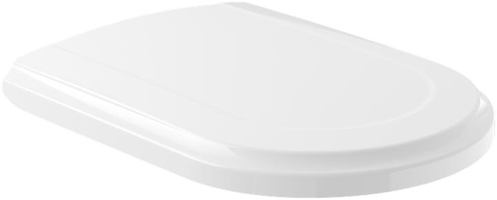 Produktbild Villeroy & Boch WC-Sitz Hommage 8809S1 weiss mit Absenkautomatik