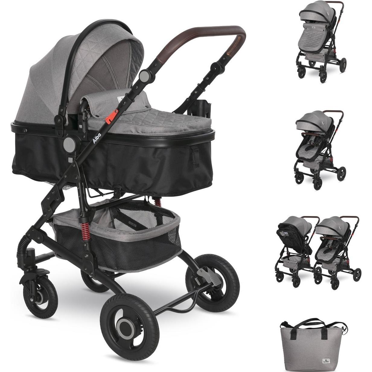 Lorelli, Kinderwagen, Kombikinderwagen 2 in 1 Alba