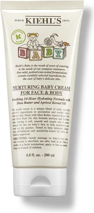 Actual product image Kiehl's Kiehls - (Nurturing Baby Cream For Face & Body) 200 Ml
