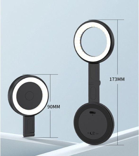 Produktbild MU Classic MagSafe Selfie Licht, faltbar & Lichteffekte