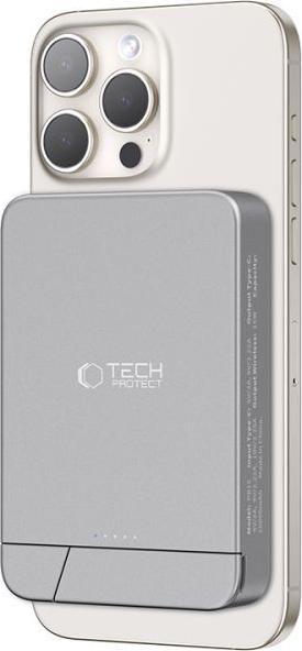 Immagine prodotto Tech-Protect Powerbank PB14 LifeMag MagSafe 10000 mAh - grau (10000 mAh)
