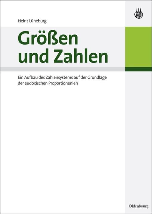 Produktbild Grössen und Zahlen (Deutsch, Heinz Lüneburg, 2010)