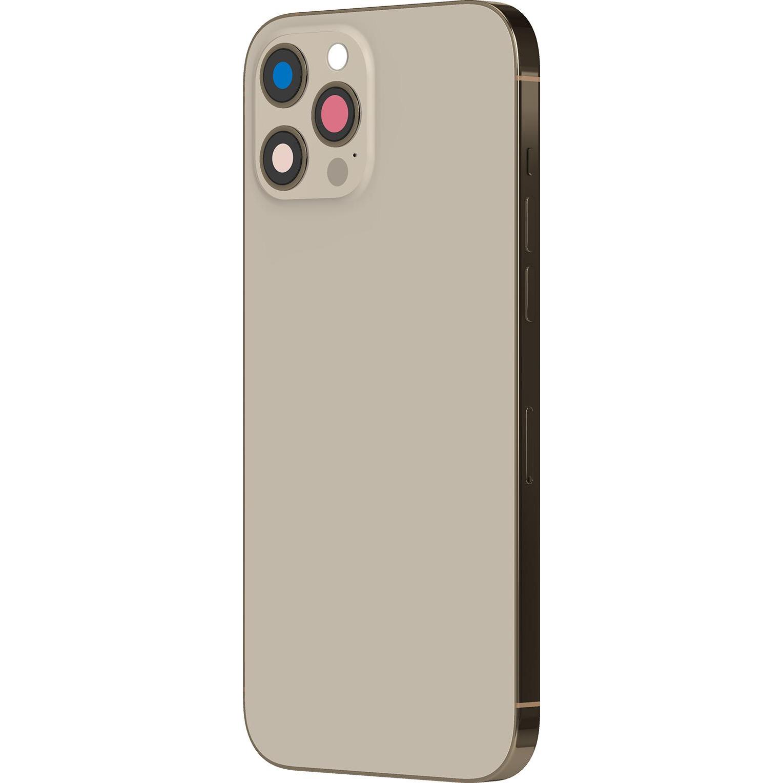 Thumbnail - Clappio Gehäuse + Akkudeckel Ersatzteil (iPhone 12 Pro Max), Mobilgerät Ersatzteile, Gelb