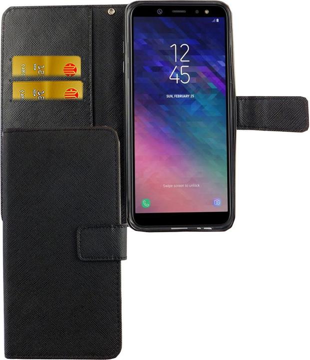 Actual product image König Design Case Mobile Protection for Samsung Galaxy A6 Plus (2018) Case Cover Wallet Bag