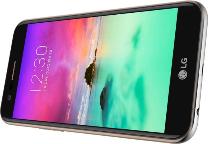 Actual product image LG K10 M250N (2017) 4G 16GB Black (16 GB, Gold, Black, 5.30", 4G)