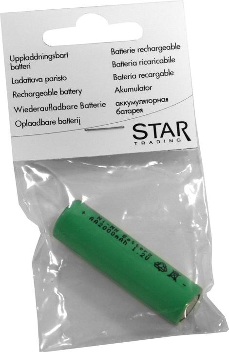 Actual product image Star Trading Battery AA 1.2 V 2000 mAh NI-MH (1 pcs., AA, 2000 mAh)