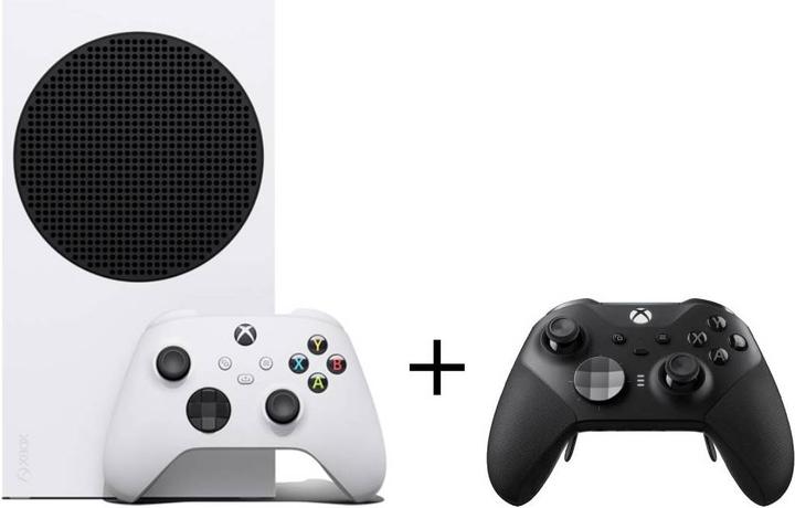 Actual product image Microsoft Xbox Series S + Elite Wireless Controller