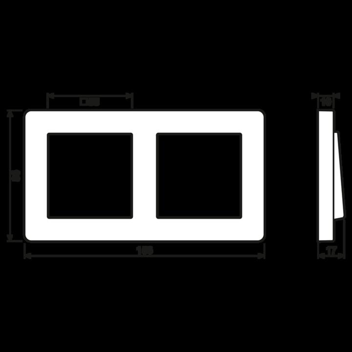 Produktbild JUNG Rahmen