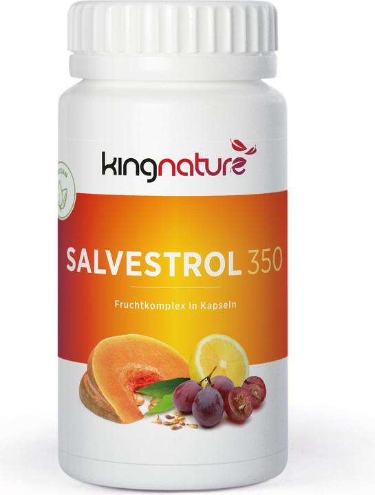 Actual product image Kingnature Salvestrol Vida 350 Caps (60 Piece, Capsules, 500 g)