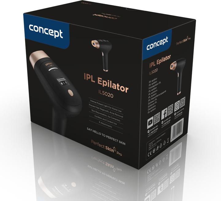Actual product image Concept IL5020 Epilator Black