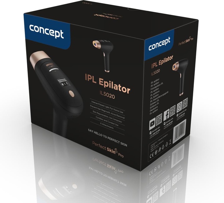 Produktbild Concept IL5020 Epilierer Schwarz