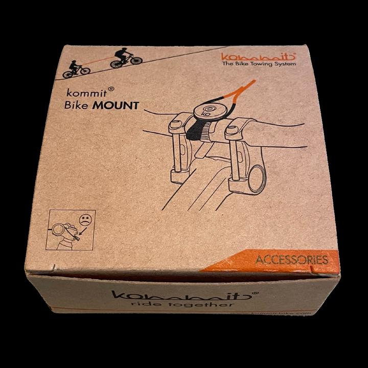 Actual product image Kommit Mount Bundle with SP Connect Micro Bike Mount for bike towing system (Black)