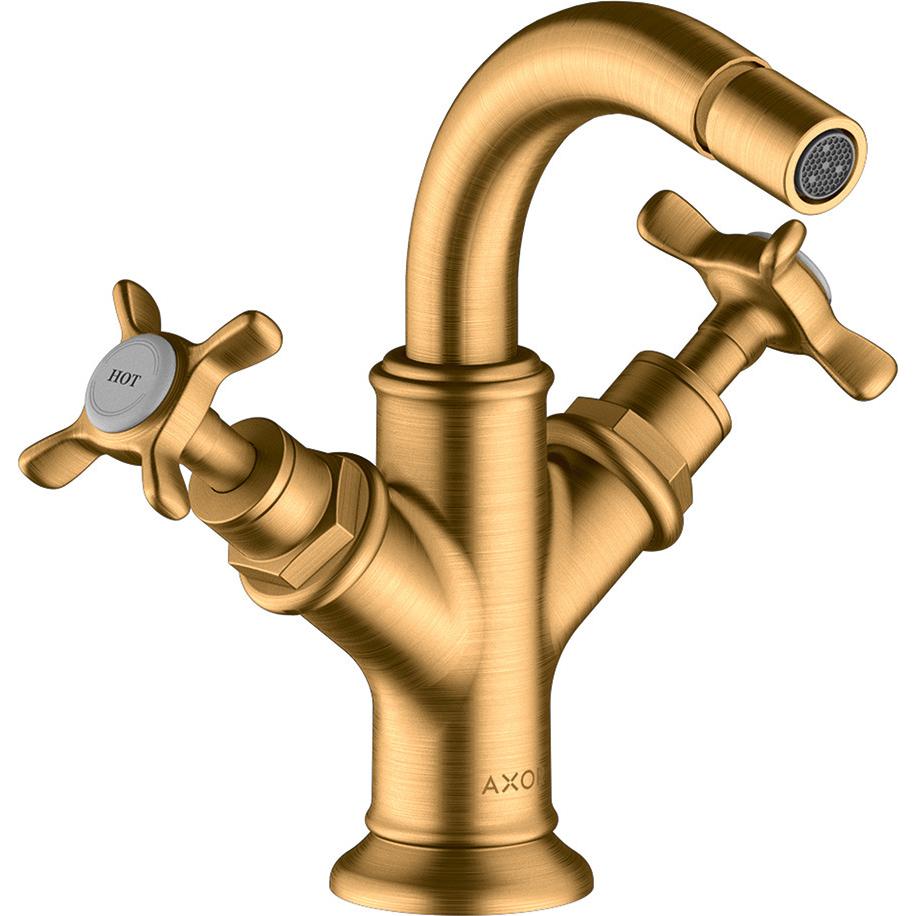 hansgrohe, Raccordo per bidet, AXOR Montreux Miscelatore per bidet a 2 mani, rifiuti a scomparsa