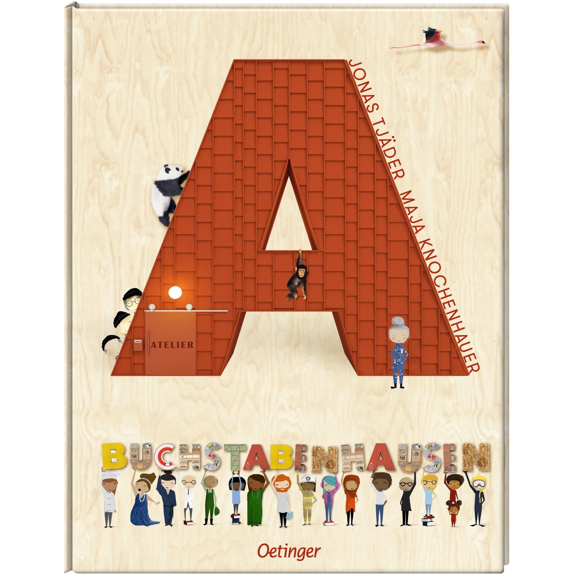 Buchstabenhausen, Kinderbücher von Maja Knochenhauer, Jonas Tjeder
