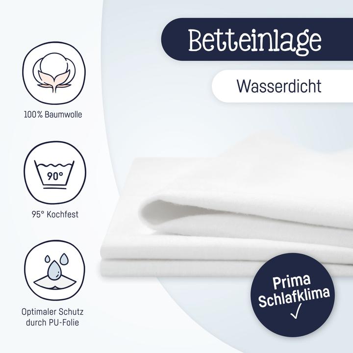 Actual product image Julius Zöllner Fitted sheet (50 x 70 cm)