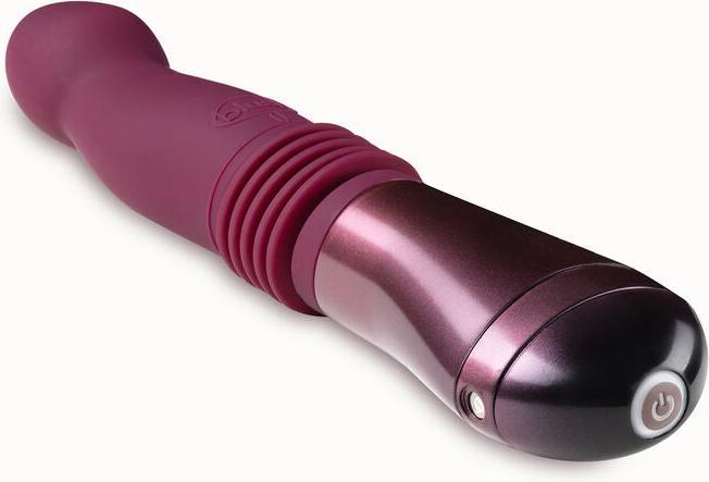 Image du produit Blush Temptasia Trixie Stossender Dildo Weinrot
