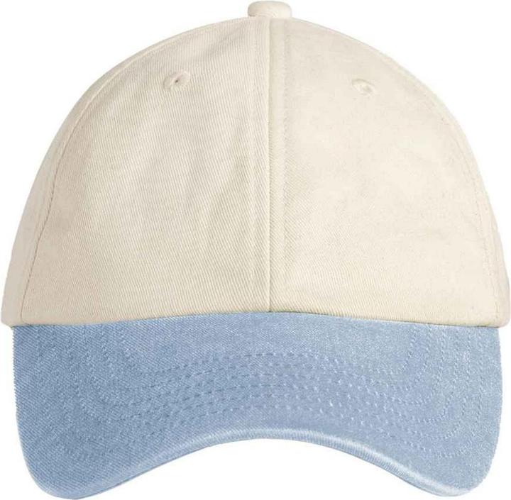 Actual product image Beechfield Unisex Adult Contrast Low Profile Baseball Cap