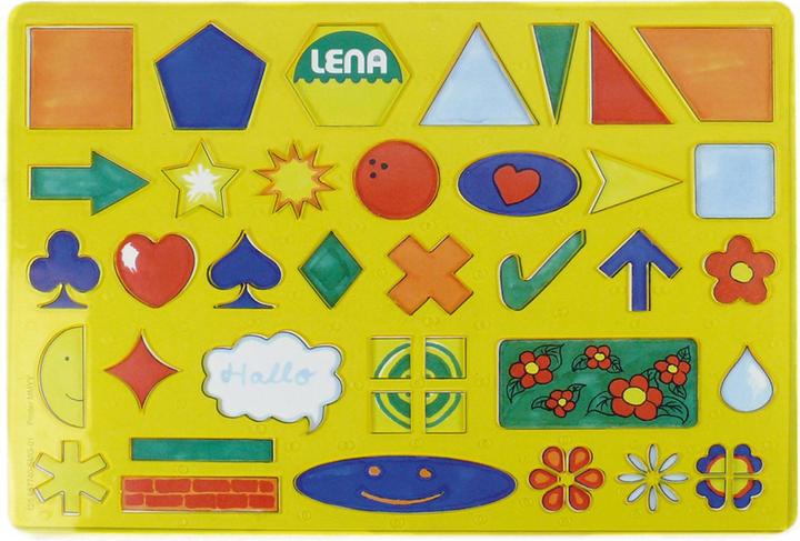 Produktbild Lena Zeichenschablonen ABC