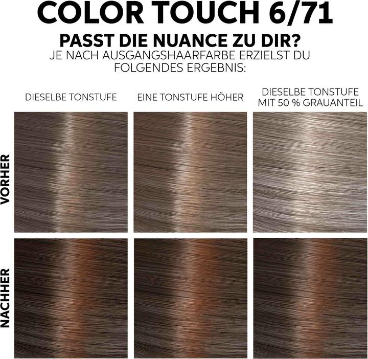Immagine prodotto Wella Kit di rinfrescata del colore (6, 71 Marrone Acero Medio)