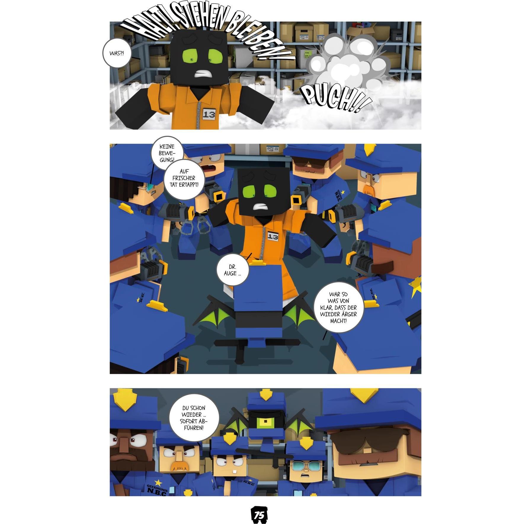 Wie ich meine Hausaufgaben im Gefängnis gemacht habe - Ein Arazhul-Comic-Adventure, Kinderbücher von Adrian Richter, Ara...