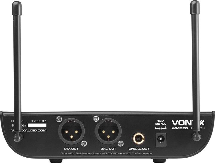 Actual product image Vonyx WM82 Set
