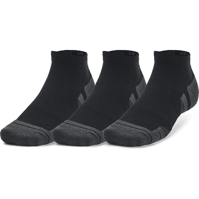 Under Armour, Herren, Sportsocken, NOS UA Performance Tech 3pk Lo Black L (L), Schwarz