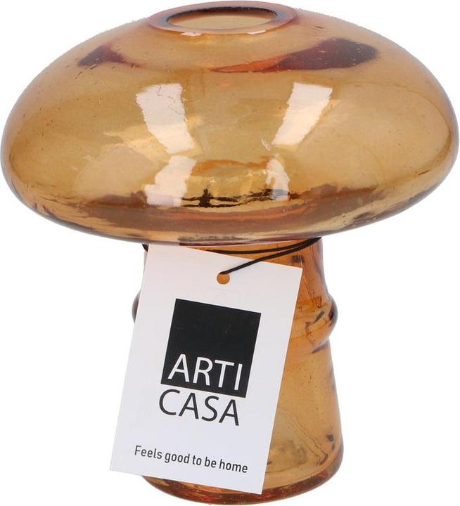 Arti Casa Vase Glas Pilz Ø12x13cm