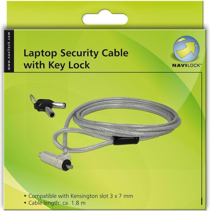 Produktbild Navilock Sicherheitskabelschloss