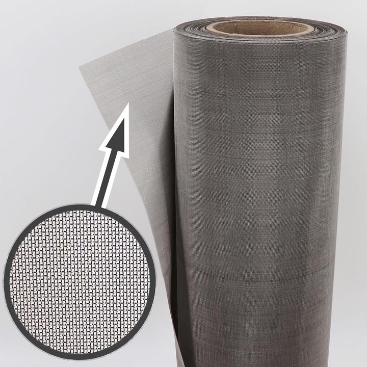 Image du produit Aquagart 110cm x 50cm Edelstahlgewebe für Siebfilter Bogensieb Sieb Teich
