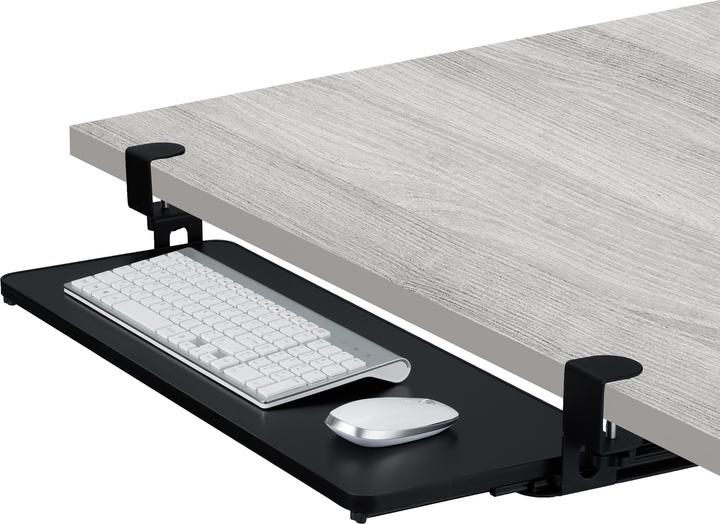 Productafbeelding Relaxdays Ausziehbare Tastaturablage zum Klemmen