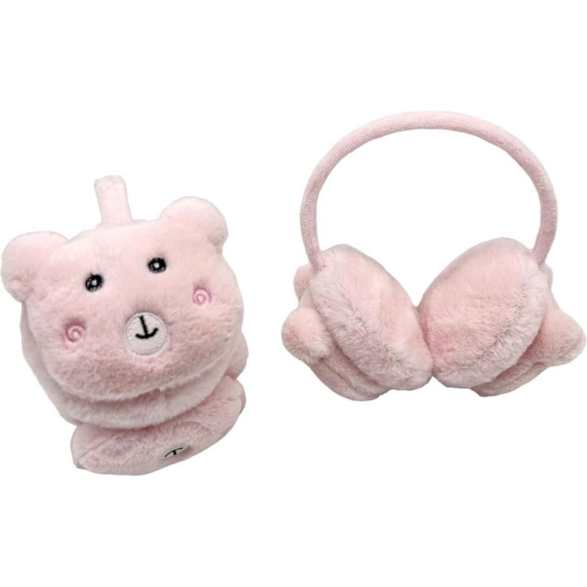 Thumbnail - Tinka Magic, Jungen, Stirnband, Tinka - Plush Earmuffs - Teddybear (8-800419)