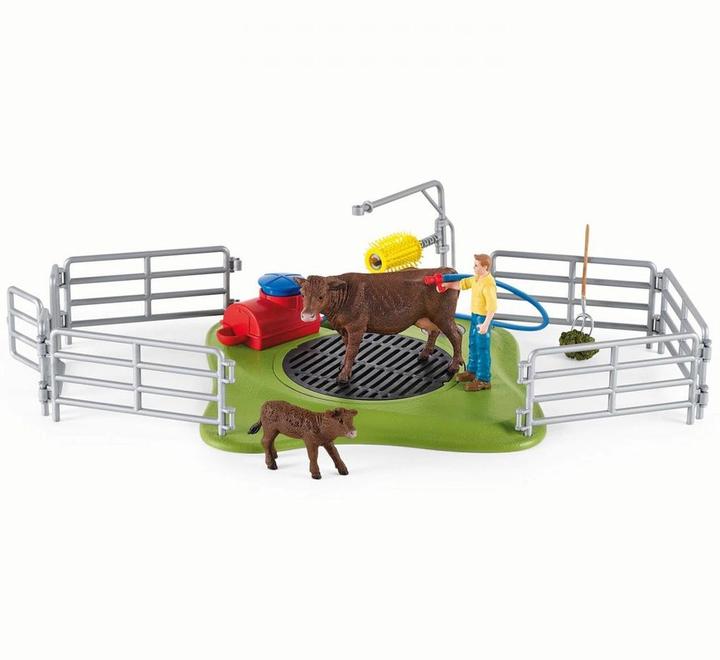 Image du produit Schleich Station de lavage de vaches