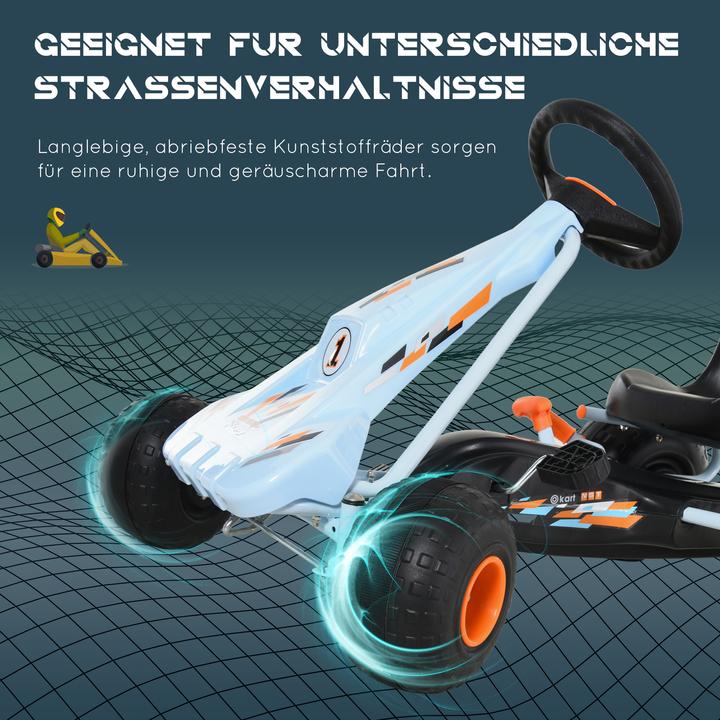 Actual product image Homcom Kids Go-Kart with Handbrake