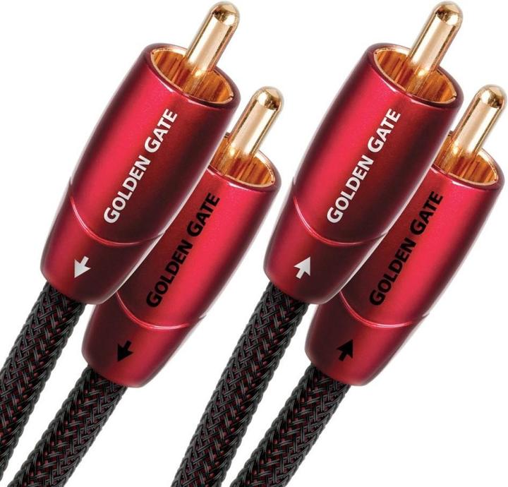 Actual product image Audioquest Golden Gate 2x RCA naar 2x RCA Kabel - Audio Cable - 0,6m (0.60 m)