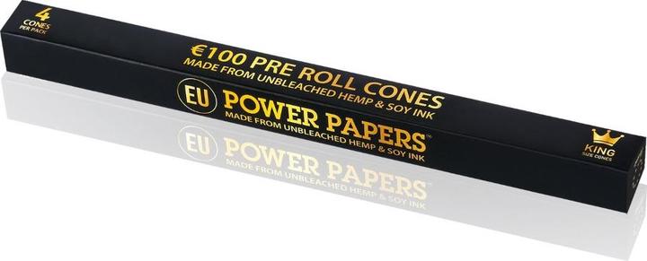 Produktbild Power Papers 100 EURO - King Size Cones - Prerolled Joints