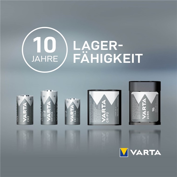 Actual product image Varta Cr2 (1 pcs., CR2, 880 mAh)
