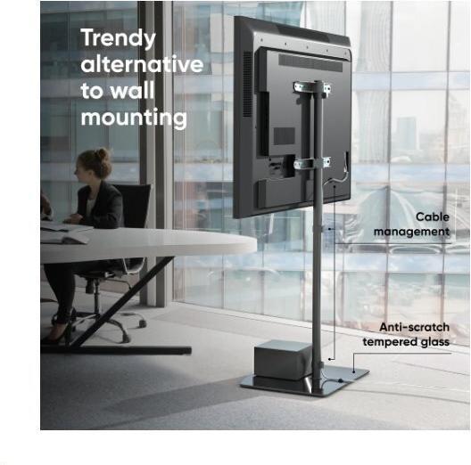 Produktbild Onkron TV SET ACC FLOOR STAND /30-60"/BLACK TS5065-B (41 kg, 30" - 60")