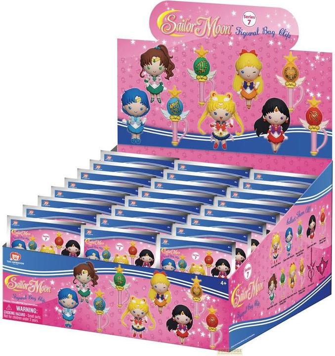 Produktbild Monogram Int. Sailor Moon 3D PVC-Taschenanhänger Series 7 Display (24)
