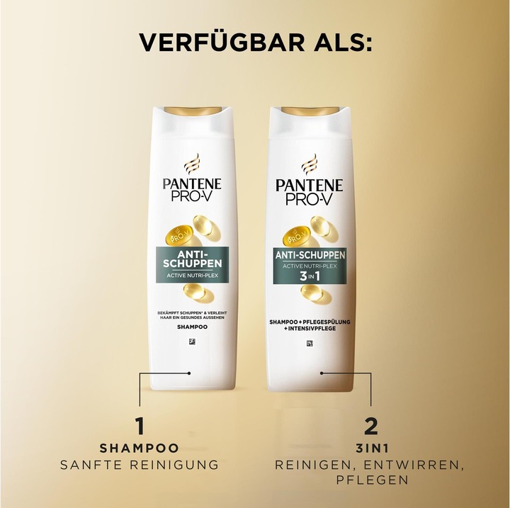 Produktbild Pantene Pro-V Anti-Schuppen (500 ml, Flüssiges Shampoo)